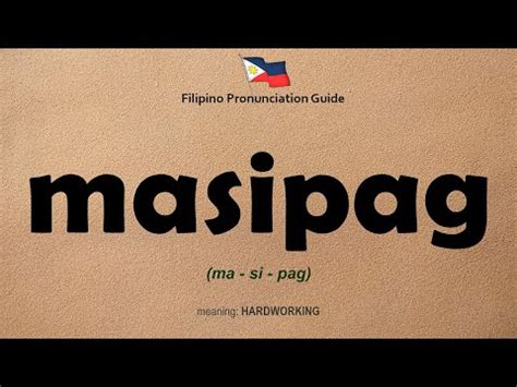 malaspag meaning|Masipag In English: Tagalog .